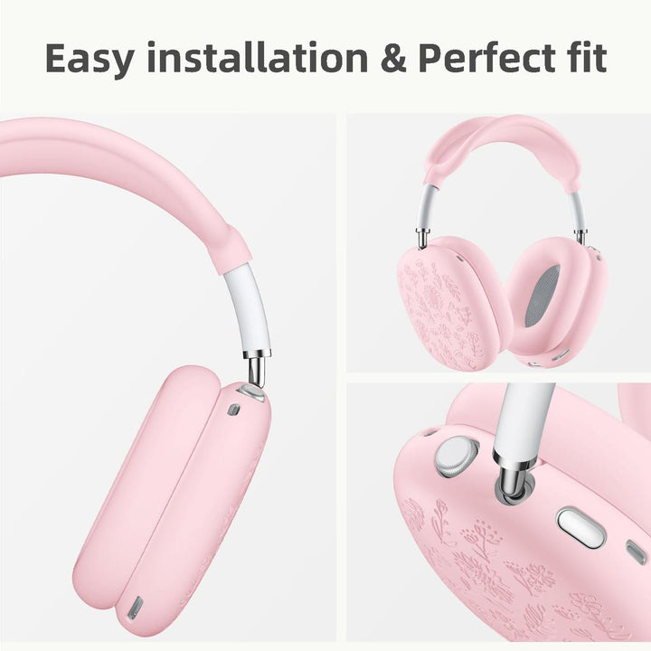 Lavender Engraved AirPods Max Case - DOKUTRONIX