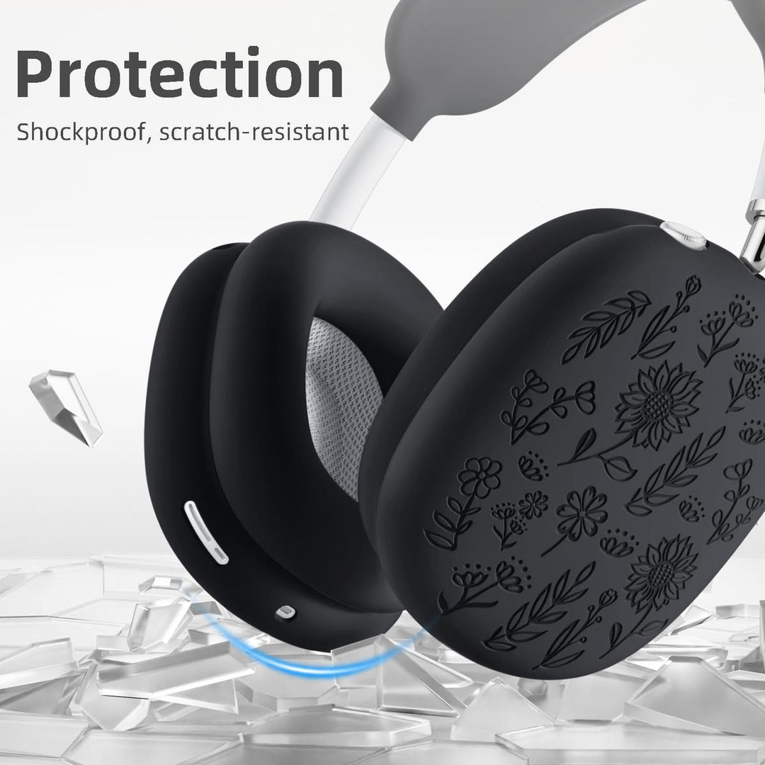 Lavender Engraved AirPods Max Case - DOKUTRONIX