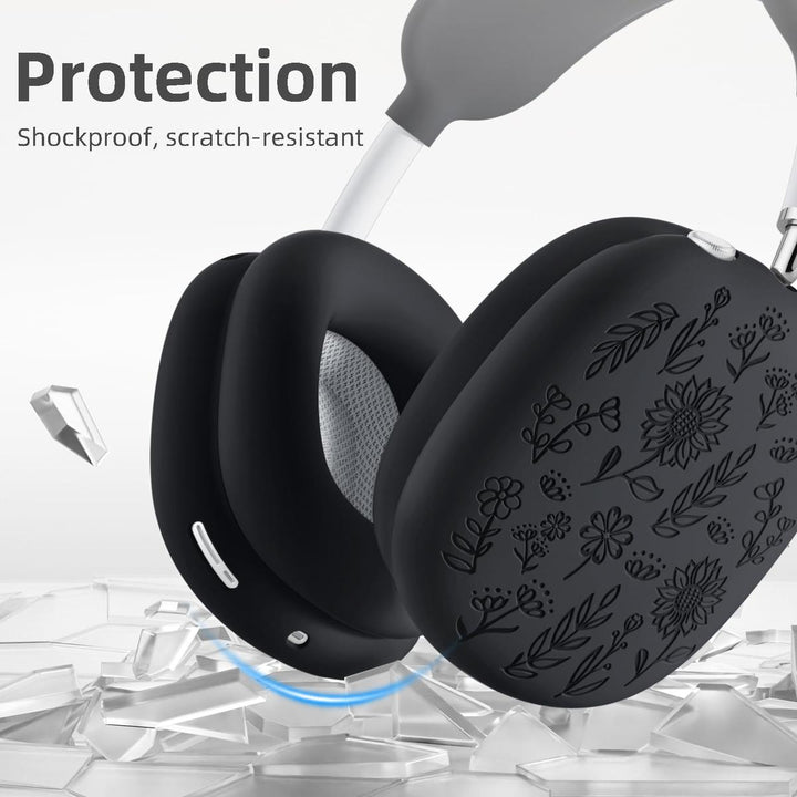 Lavender Engraved AirPods Max Case - DOKUTRONIX