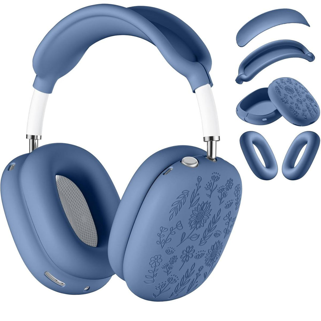 Lavender Engraved AirPods Max Case - DOKUTRONIX