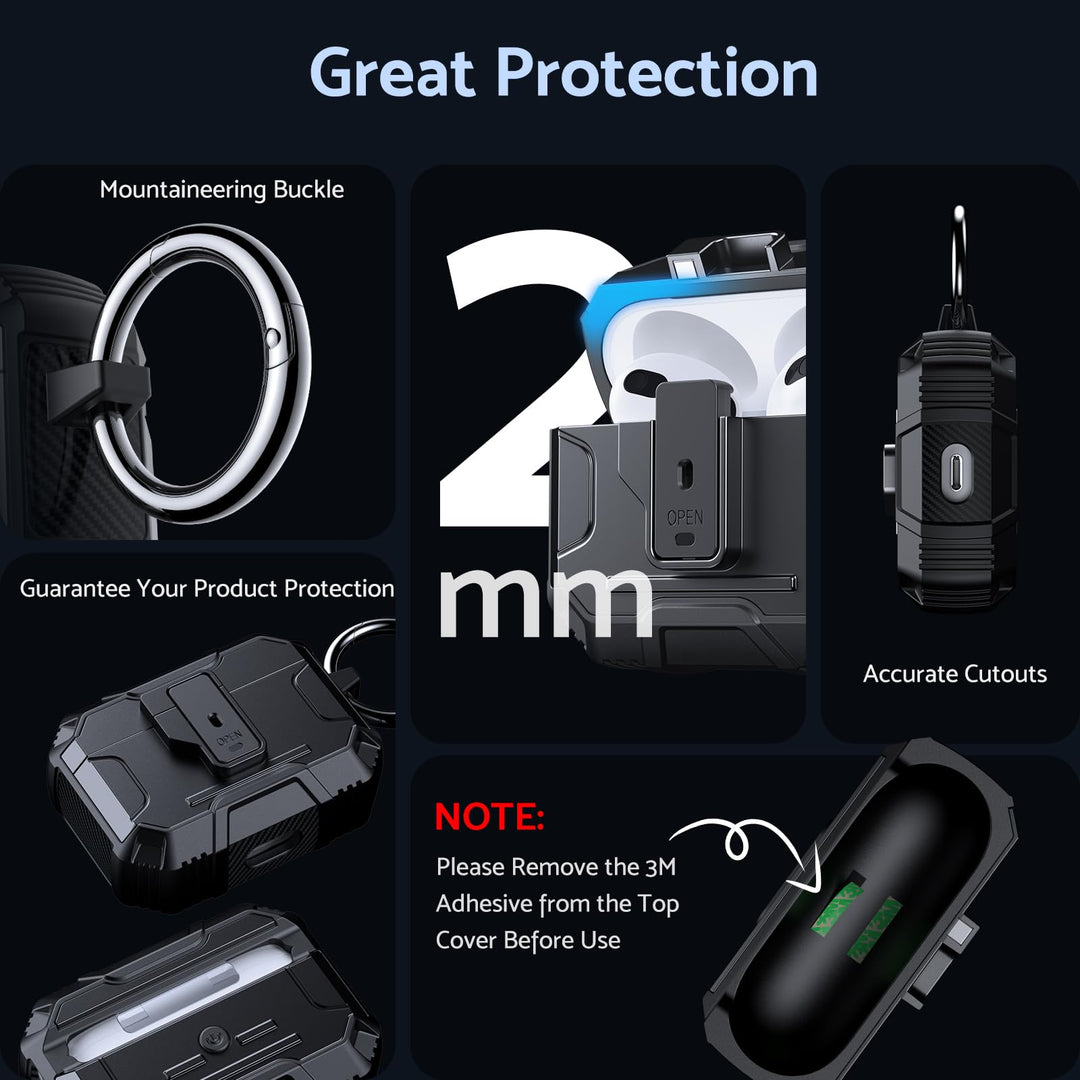 ArmorPro Ear Case for Airpods - Green - DOKUTRONIX