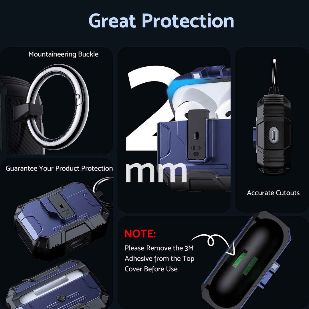 ArmorPro Ear Case for Airpods - Green - DOKUTRONIX