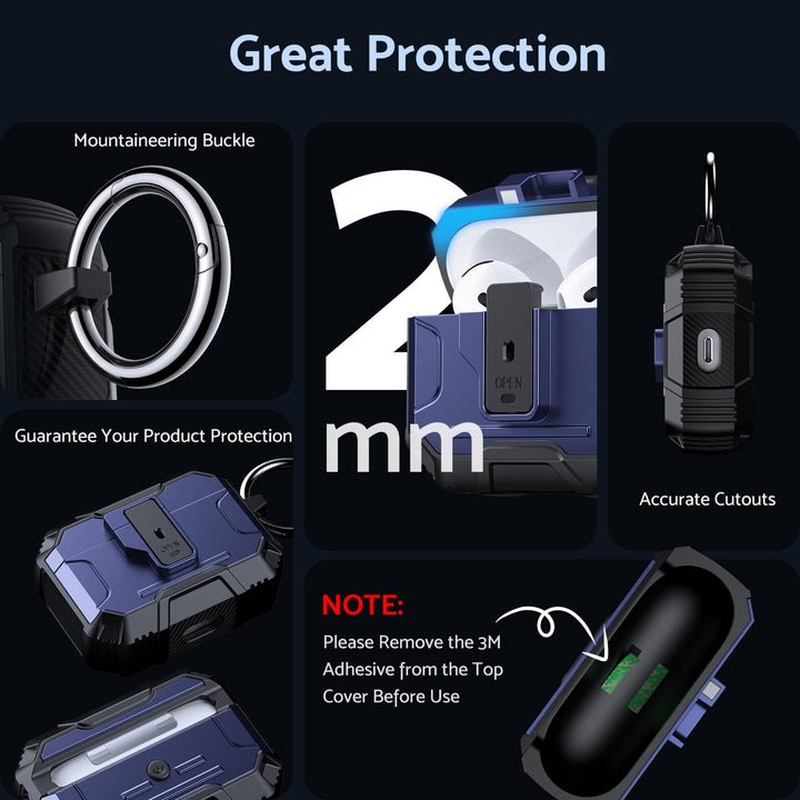 ArmorPro Ear Case for Airpods - Green - DOKUTRONIX