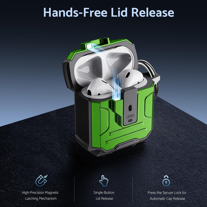 ArmorPro Ear Case for Airpods - Green - DOKUTRONIX