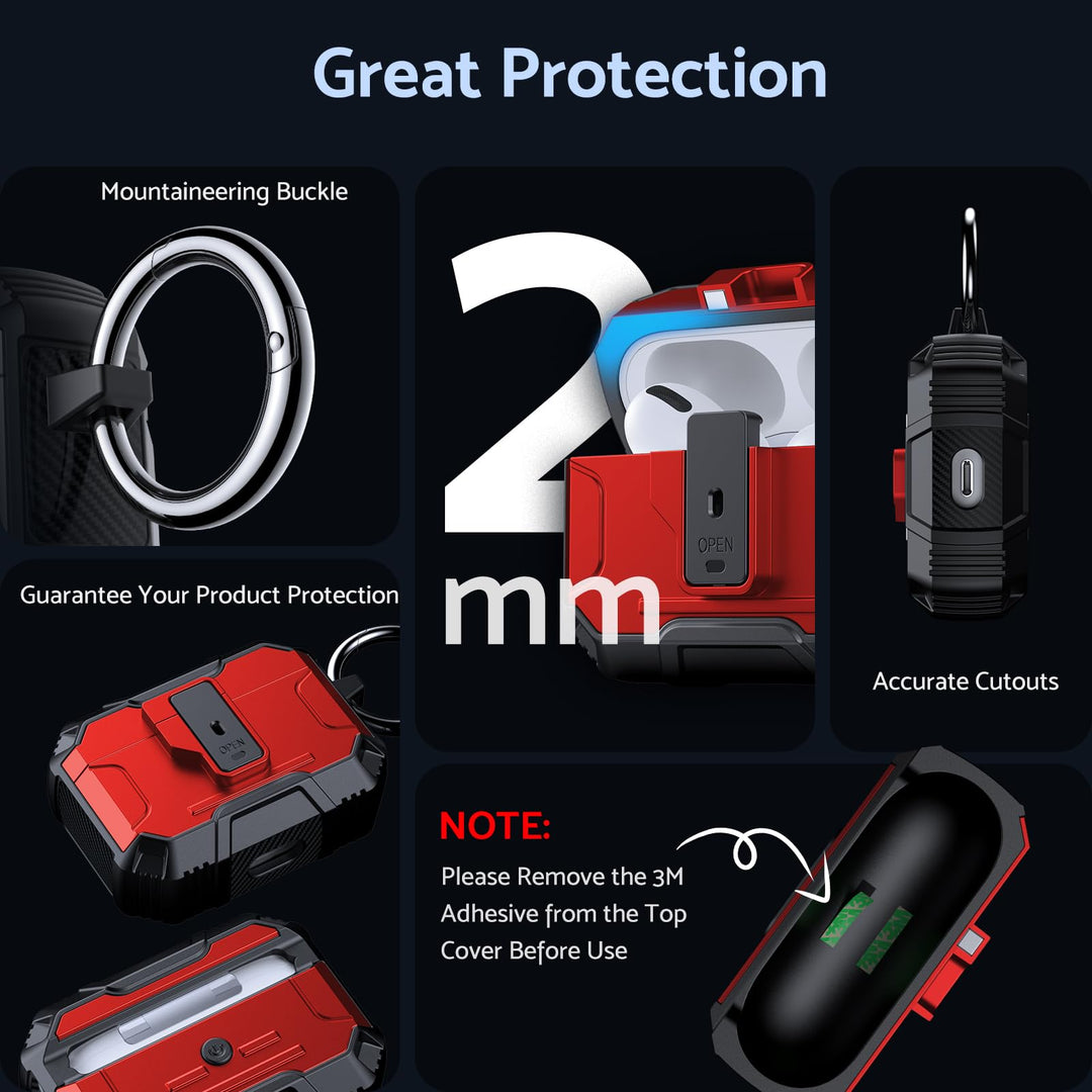 ArmorPro Ear Case for Airpods - Green - DOKUTRONIX