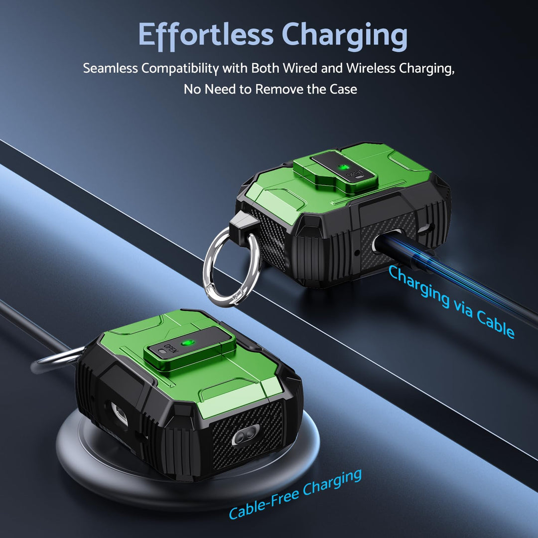 ArmorPro Ear Case for Airpods - Green - DOKUTRONIX