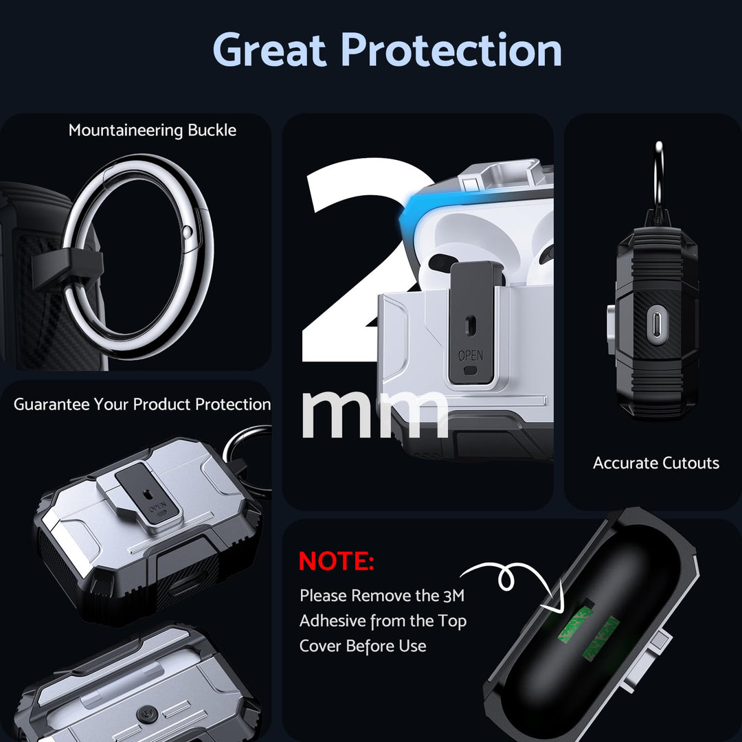 ArmorPro Ear Case for Airpods - Green - DOKUTRONIX