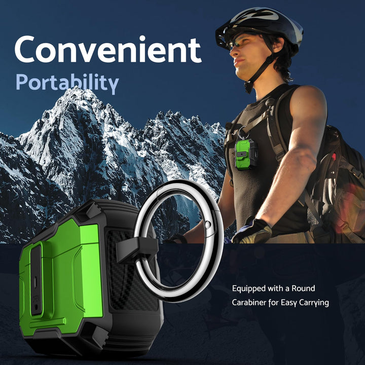 ArmorPro Ear Case for Airpods - Green - DOKUTRONIX