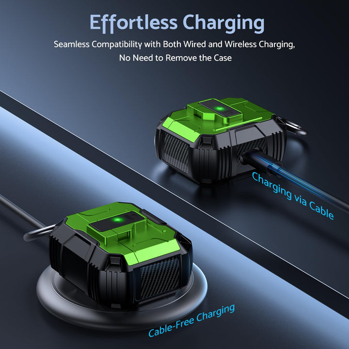 ArmorPro Ear Case for Airpods - Green - DOKUTRONIX