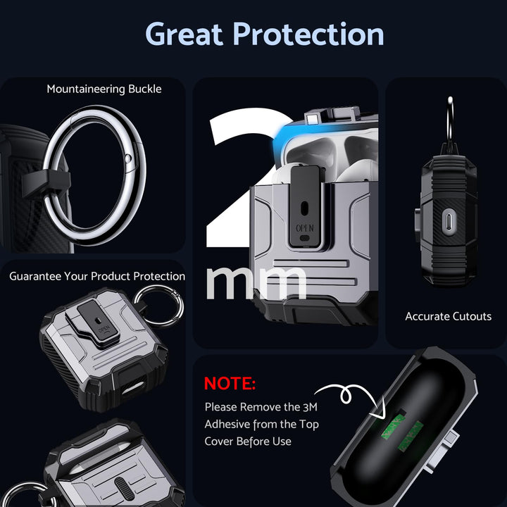 ArmorPro Ear Case for Airpods - Green - DOKUTRONIX