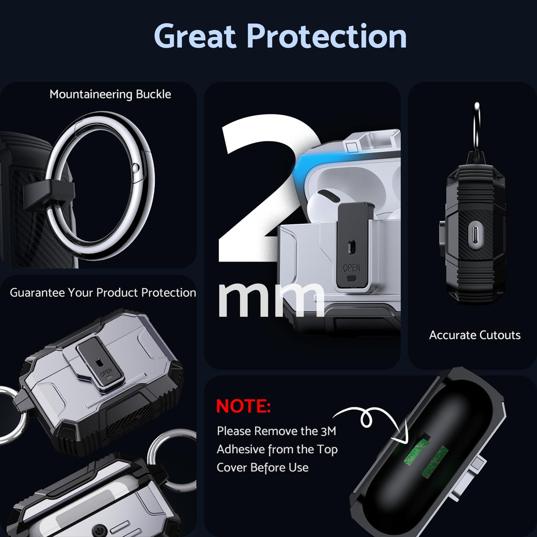 ArmorPro Ear Case for Airpods - Green - DOKUTRONIX