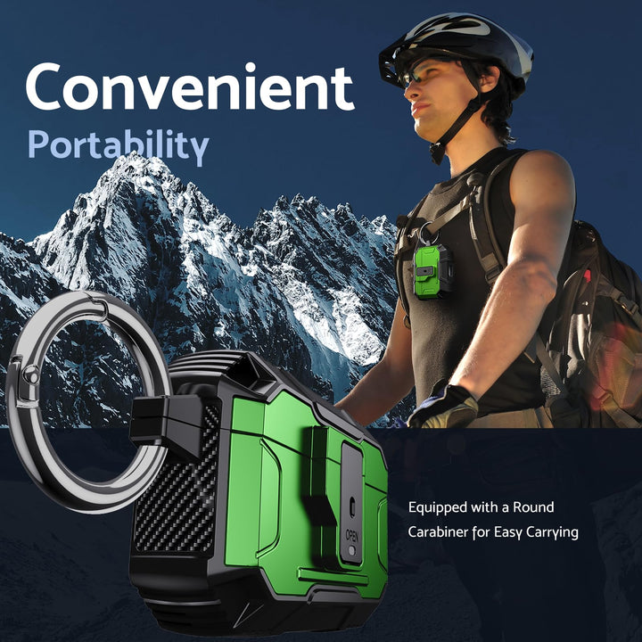 ArmorPro Ear Case for Airpods - Green - DOKUTRONIX