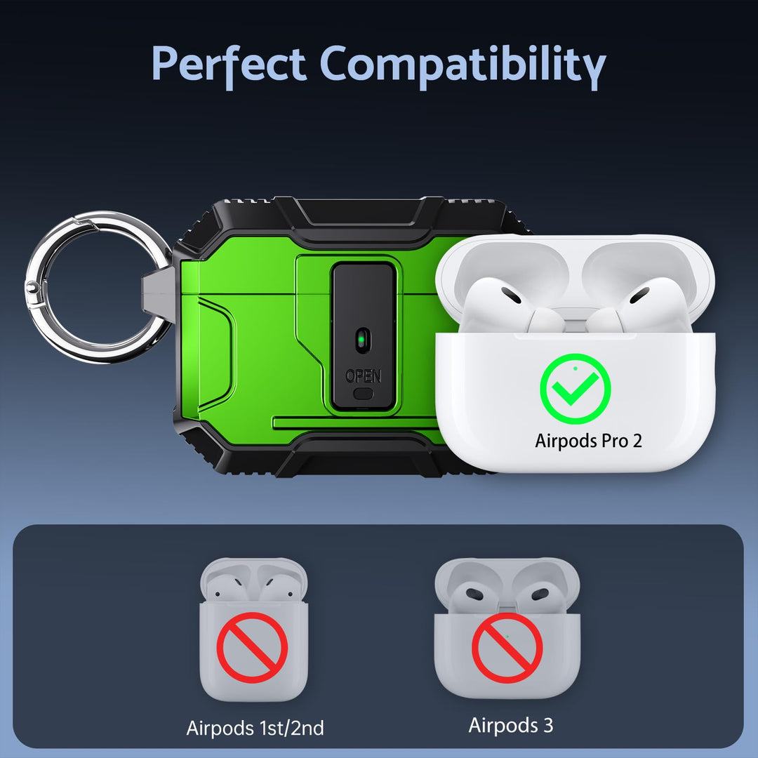 ArmorPro Ear Case for Airpods - Green - DOKUTRONIX