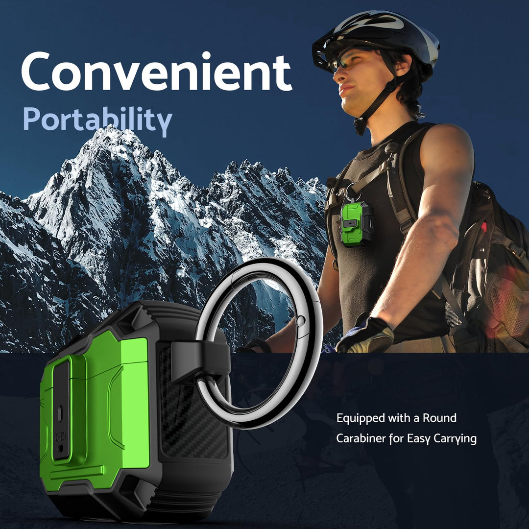 ArmorPro Ear Case for Airpods - Green - DOKUTRONIX