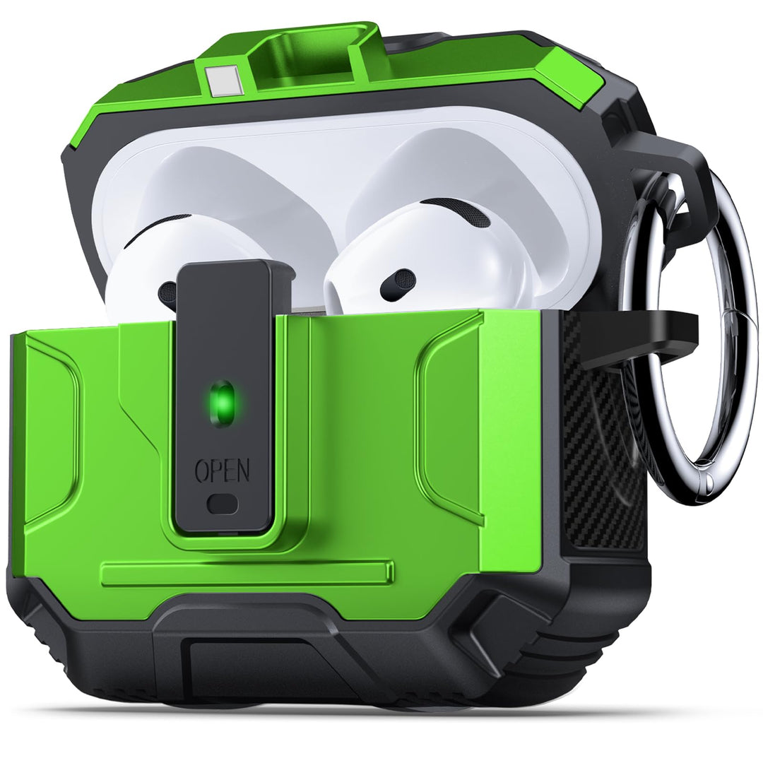ArmorPro Ear Case for Airpods - Green - DOKUTRONIX