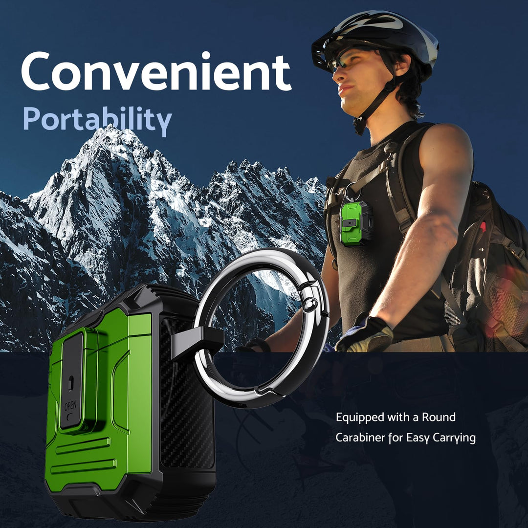 ArmorPro Ear Case for Airpods - Green - DOKUTRONIX