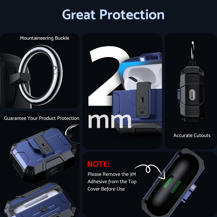 ArmorPro Ear Case for Airpods - Green - DOKUTRONIX