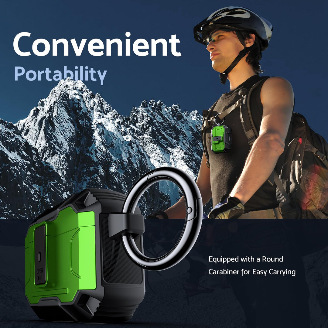 ArmorPro Ear Case for Airpods - Green - DOKUTRONIX