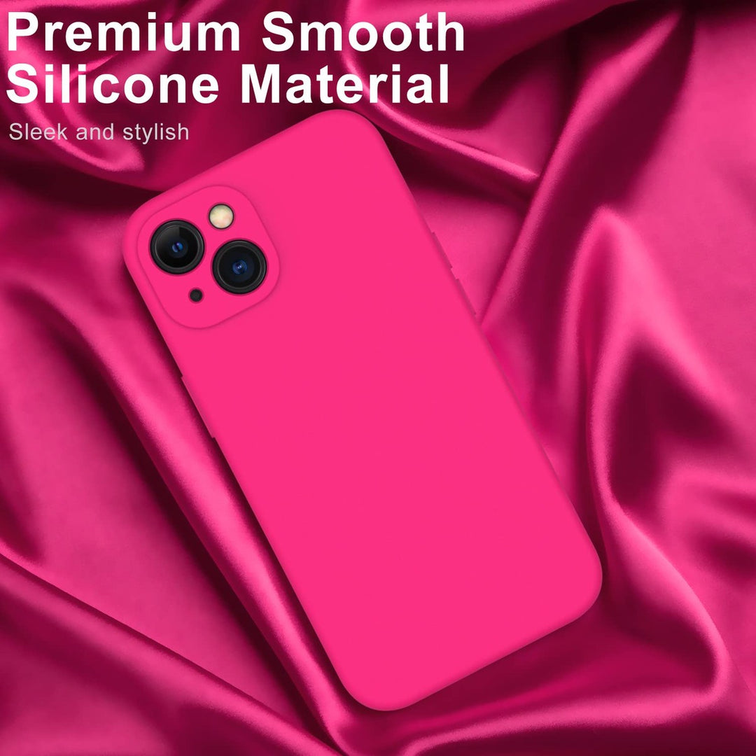 DEENAKIN Slim Fit iPhone 14 Plus Case - Hot Pink - DOKUTRONIX