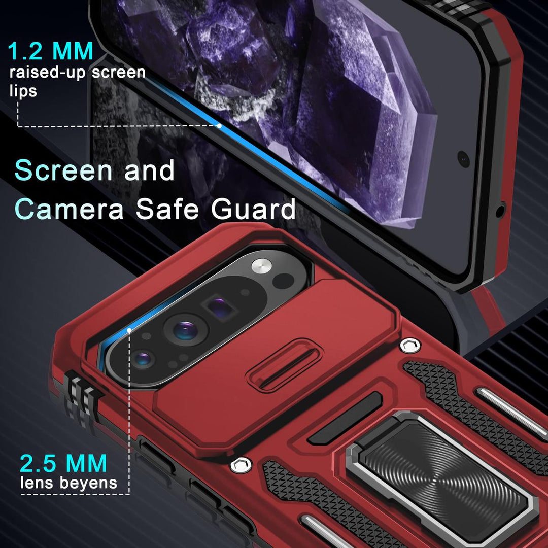 Deerlamn Pixel 9 Pro XL Shield Case with Kickstand - DOKUTRONIX