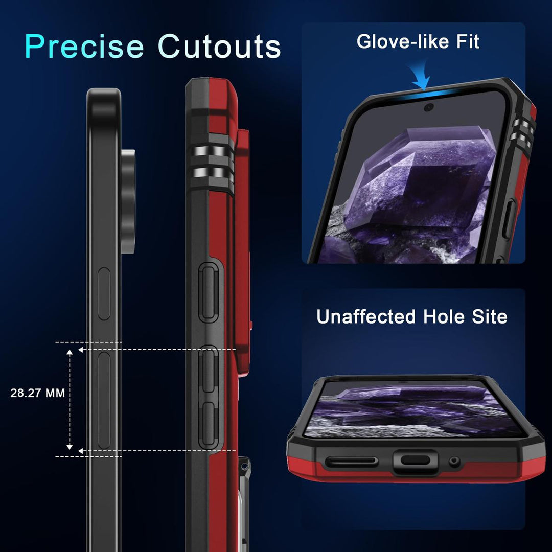 Deerlamn Pixel 9 Pro XL Shield Case with Kickstand - DOKUTRONIX