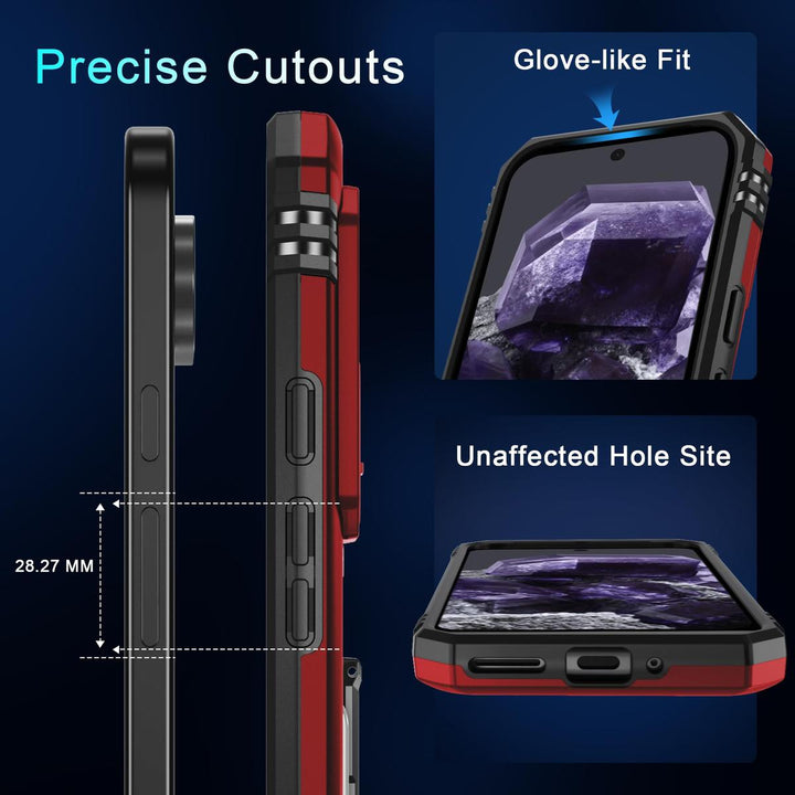Deerlamn Pixel 9 Pro XL Shield Case with Kickstand - DOKUTRONIX