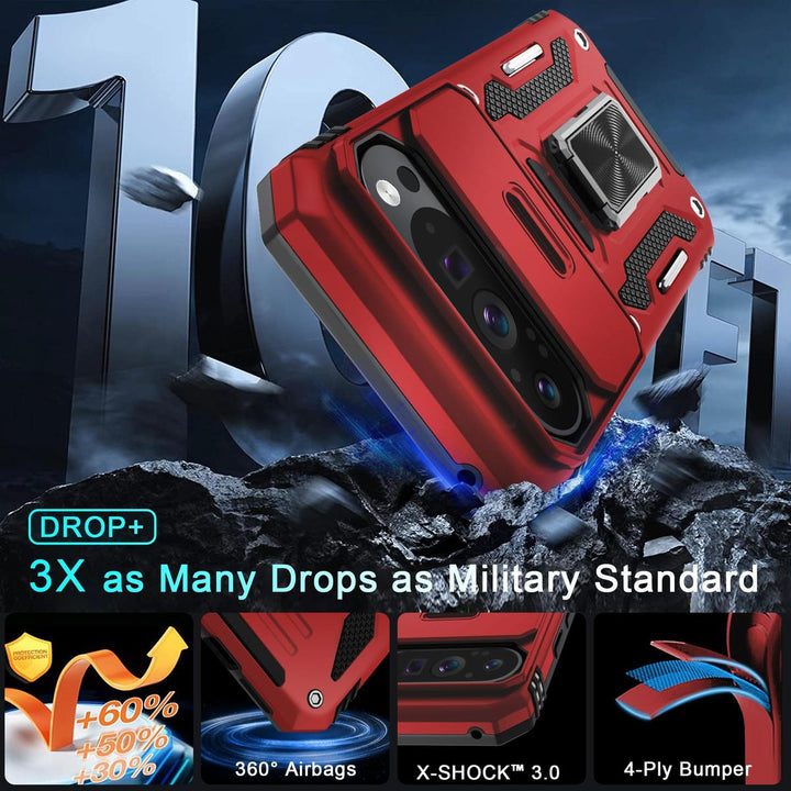 Deerlamn Pixel 9 Pro XL Shield Case with Kickstand - DOKUTRONIX