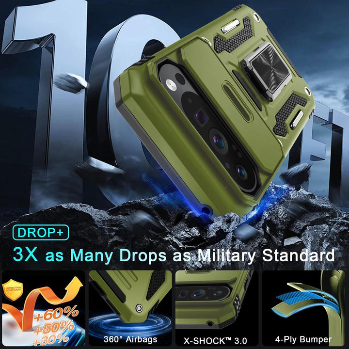 Deerlamn Shield Case for Pixel 9 Pro XL - Olive Green - DOKUTRONIX