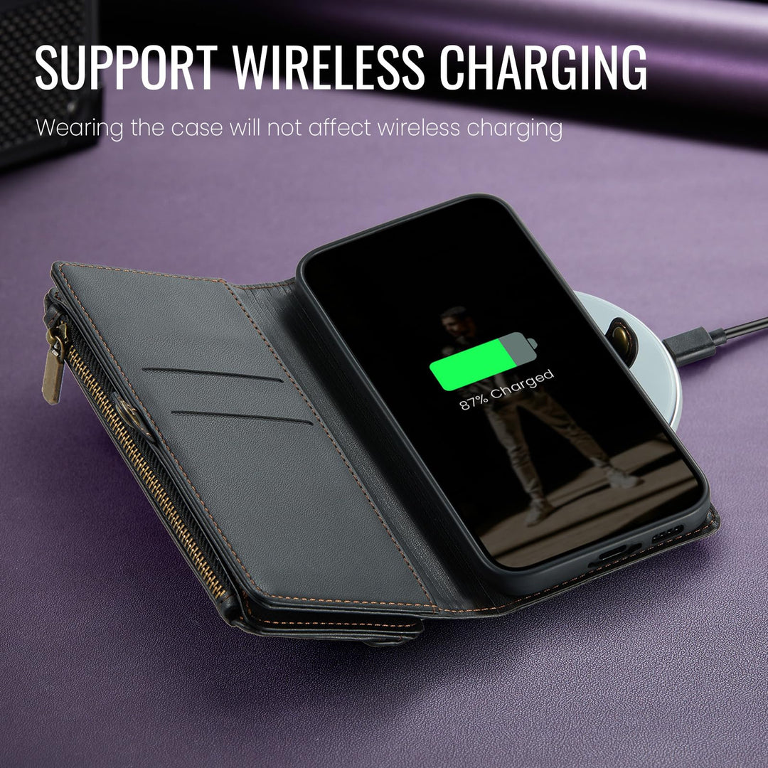 Defencase RFID Wallet Case for Galaxy S23 - Purple - DOKUTRONIX