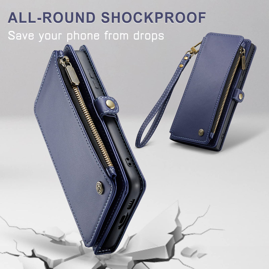 Defencase RFID Wallet Case for Galaxy S23 - Purple - DOKUTRONIX