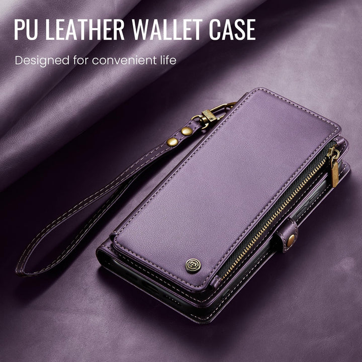 Defencase RFID Wallet Case for Galaxy S23 - Purple - DOKUTRONIX