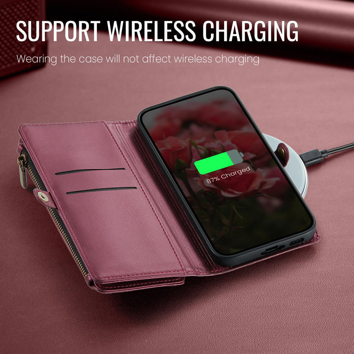 Defencase RFID Wallet Case for Galaxy S23 - Purple - DOKUTRONIX