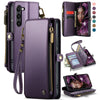 Defencase RFID Wallet Case for Galaxy S23 - Purple