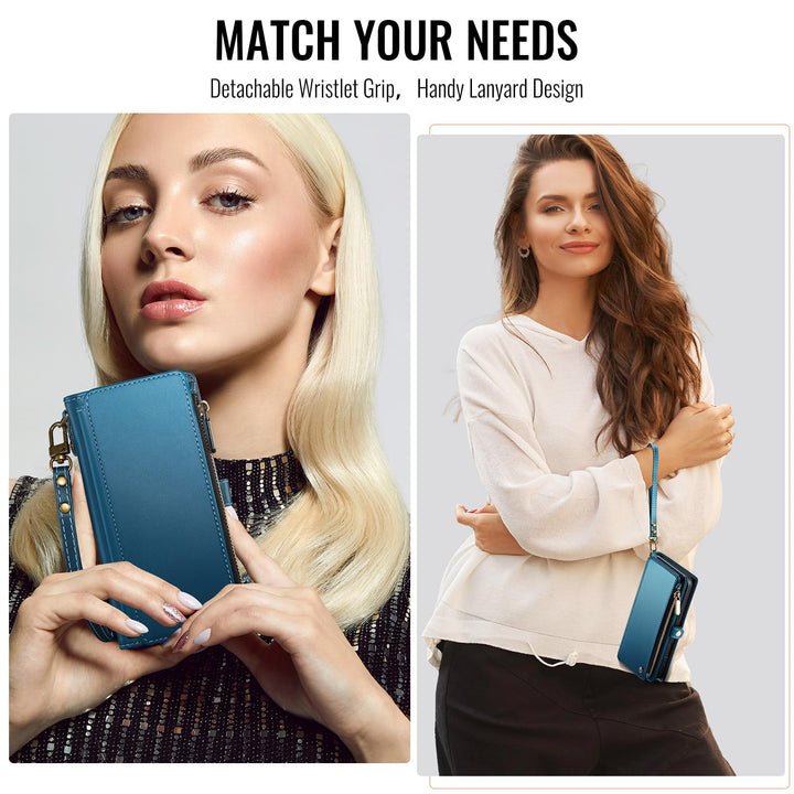 Defencase RFID Wallet Case for Galaxy S23 - Purple - DOKUTRONIX