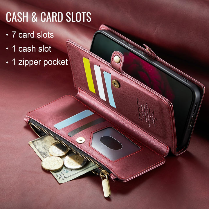 Defencase RFID Wallet Case for Galaxy S23 - Purple - DOKUTRONIX