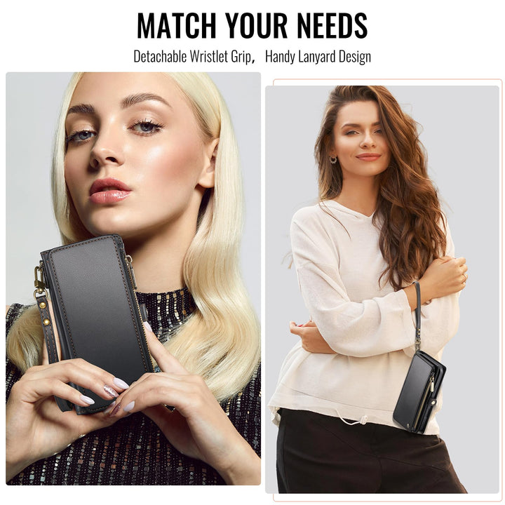 Defencase RFID Wallet Case for Galaxy S23 - Purple - DOKUTRONIX