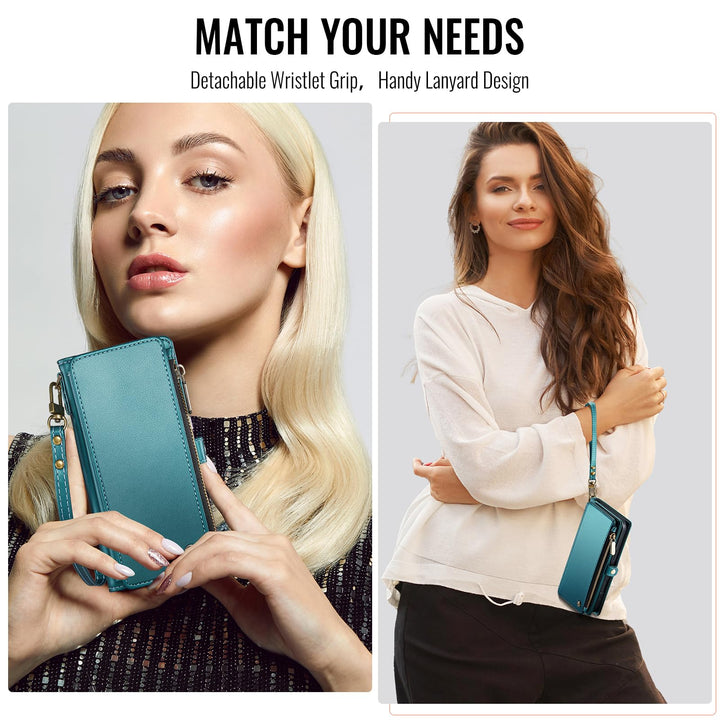 Defencase RFID Wallet Case for Galaxy S23 - Purple - DOKUTRONIX