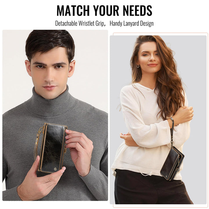 Defencase RFID Wallet Case for Galaxy S23 - Purple - DOKUTRONIX