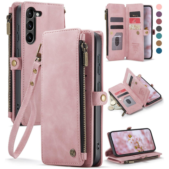 Defencase RFID Wallet Case for Galaxy S23 - Purple - DOKUTRONIX