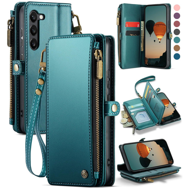 Defencase RFID Wallet Case for Galaxy S23 - Purple - DOKUTRONIX