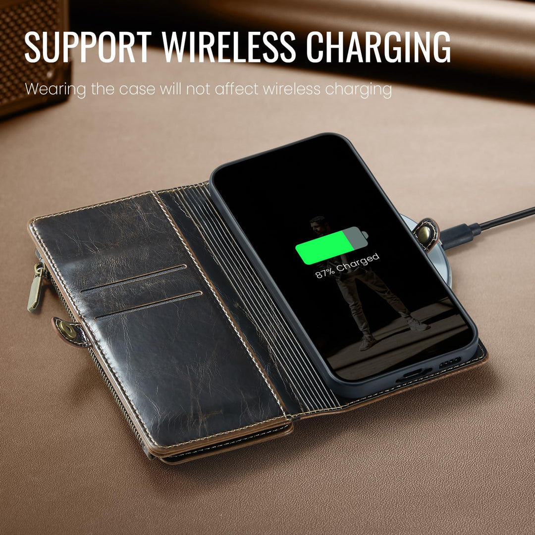 Defencase RFID Wallet Case for Galaxy S23 - Purple - DOKUTRONIX