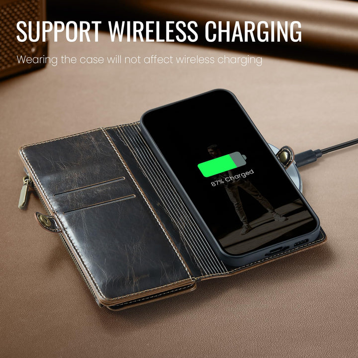 Defencase RFID Wallet Case for Galaxy S23 - Purple - DOKUTRONIX