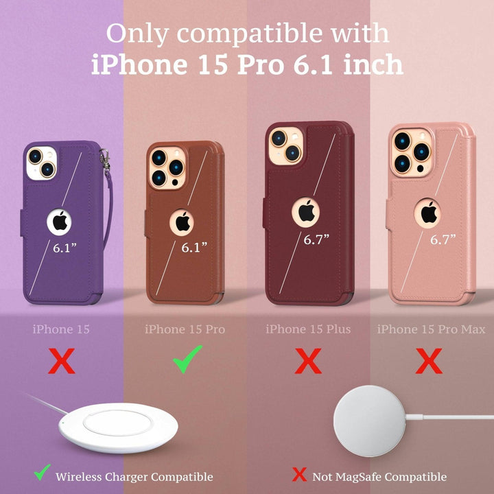 Desert Sky Slim Wallet Case for iPhone 16 Pro - DOKUTRONIX