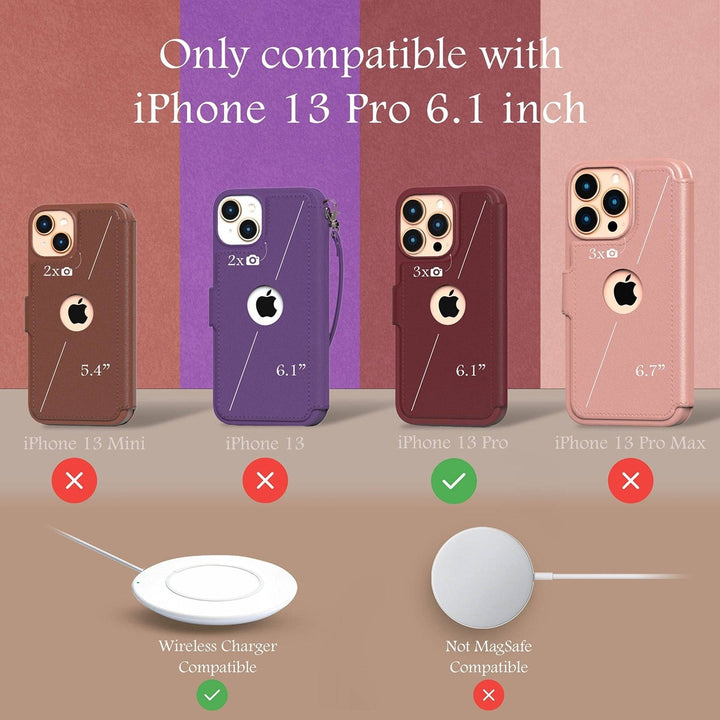 Desert Sky Slim Wallet Case for iPhone 16 Pro - DOKUTRONIX