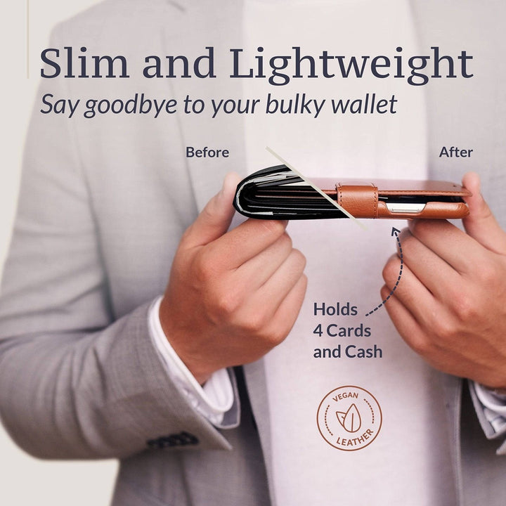 Desert Sky Slim Wallet Case for iPhone 16 Pro - DOKUTRONIX