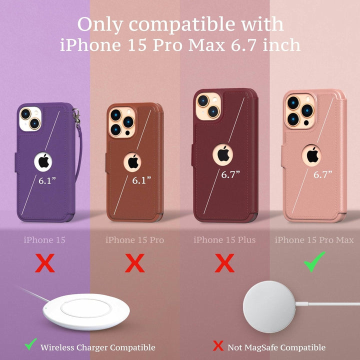 Desert Sky Slim Wallet Case for iPhone 16 Pro - DOKUTRONIX