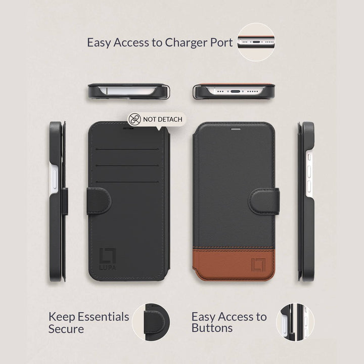 Desert Sky Slim Wallet Case for iPhone 16 Pro - DOKUTRONIX