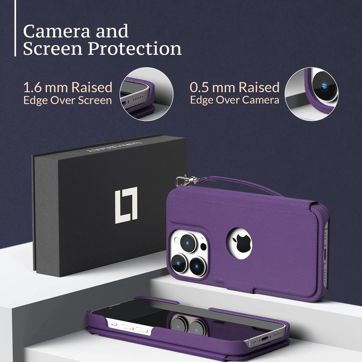 Desert Sky Slim Wallet Case for iPhone 16 Pro - DOKUTRONIX