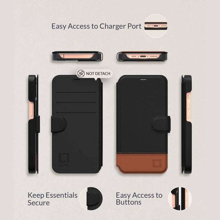 Desert Sky Slim Wallet Case for iPhone 16 Pro - DOKUTRONIX