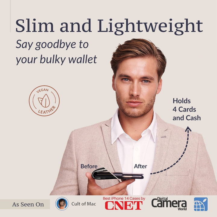 Desert Sky Slim Wallet Case for iPhone 16 Pro - DOKUTRONIX